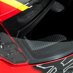 Zeus ZS-811A AL31 Mat Kırmızı Flu (Fluo) Sarı Kapalı Kask