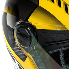 Zeus ZS-811A AL41 Sarı Beyaz Kapalı Kask