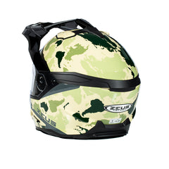 Zeus ZS-913 B6F Sarı Yeşil Kapalı Kask