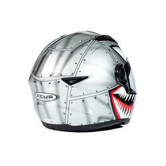 Zeus ZS-811A AL-38 Gümüş Siyah Kapalı Kask
