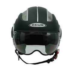 Zeus ZS-218A Mat Siyah Açık Kask