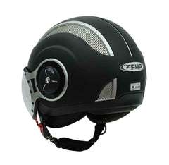 Zeus ZS-218A Mat Siyah Açık Kask