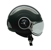 Zeus ZS-218A Mat Siyah Açık Kask