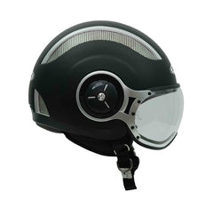 Zeus ZS-218A Mat Siyah Açık Kask