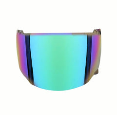 Zeus ZS-811A / 813A Krom Gök Kuşağı (Rainbow) Aynalı Vizör