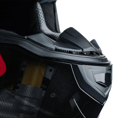 Zeus ZS-811A AL39 Siyah Kırmızı Kapalı Kask