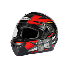 Zeus ZS-813A AN36 Siyah Kırmızı Kapalı Kask