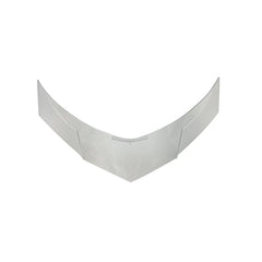 Zeus ZS811A Clear Rear Spoiler