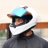 Zeus ZS-826 White Kapalı Kask (Pinlock Dahil)