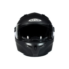 Zeus ZS-813A Mat Siyah Kapalı Kask