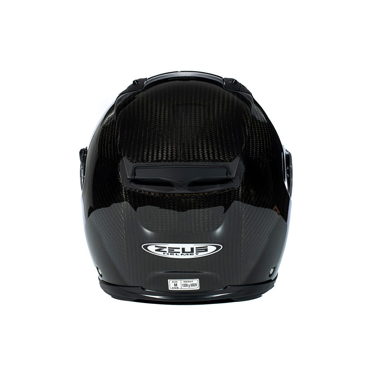 Zeus ZS-1800B Gloss Carbon Kapalı Kask