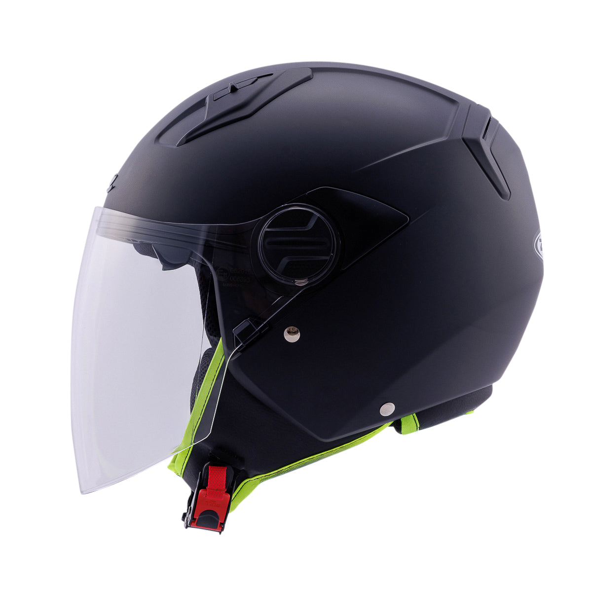 Zeus ZS-213 Mat Siyah Açık Kask