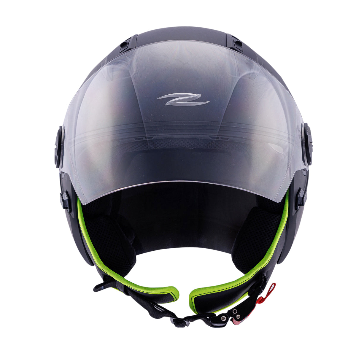 Zeus ZS-213 Mat Siyah Açık Kask