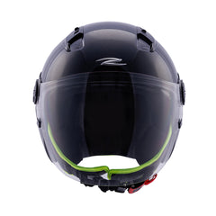 Zeus ZS-213 İnci Siyah Açık Kask