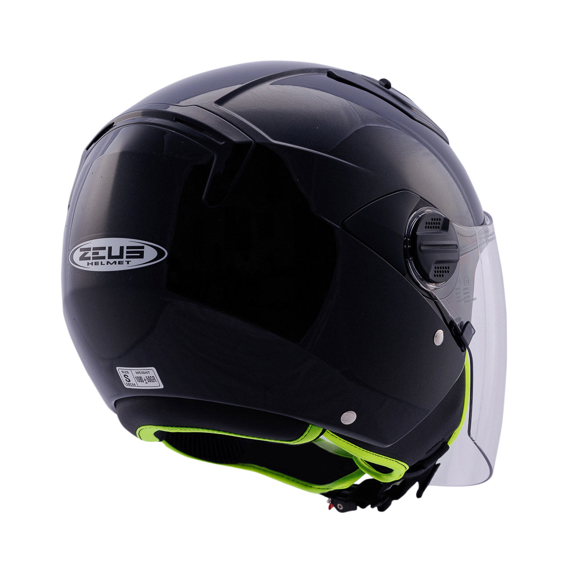 Zeus ZS-213 İnci Siyah Açık Kask
