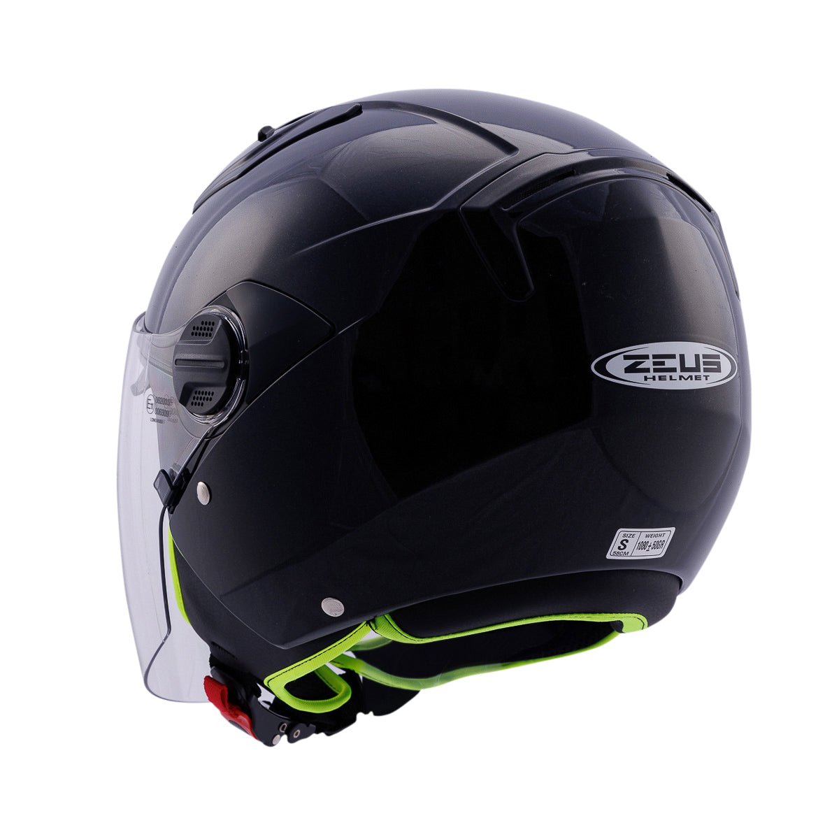 Zeus ZS-213 İnci Siyah Açık Kask
