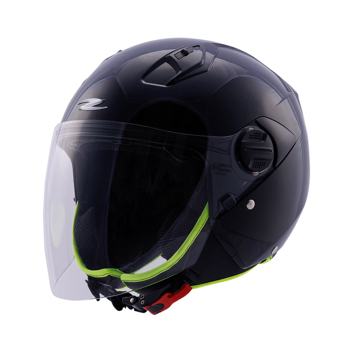 Zeus ZS-213 İnci Siyah Açık Kask