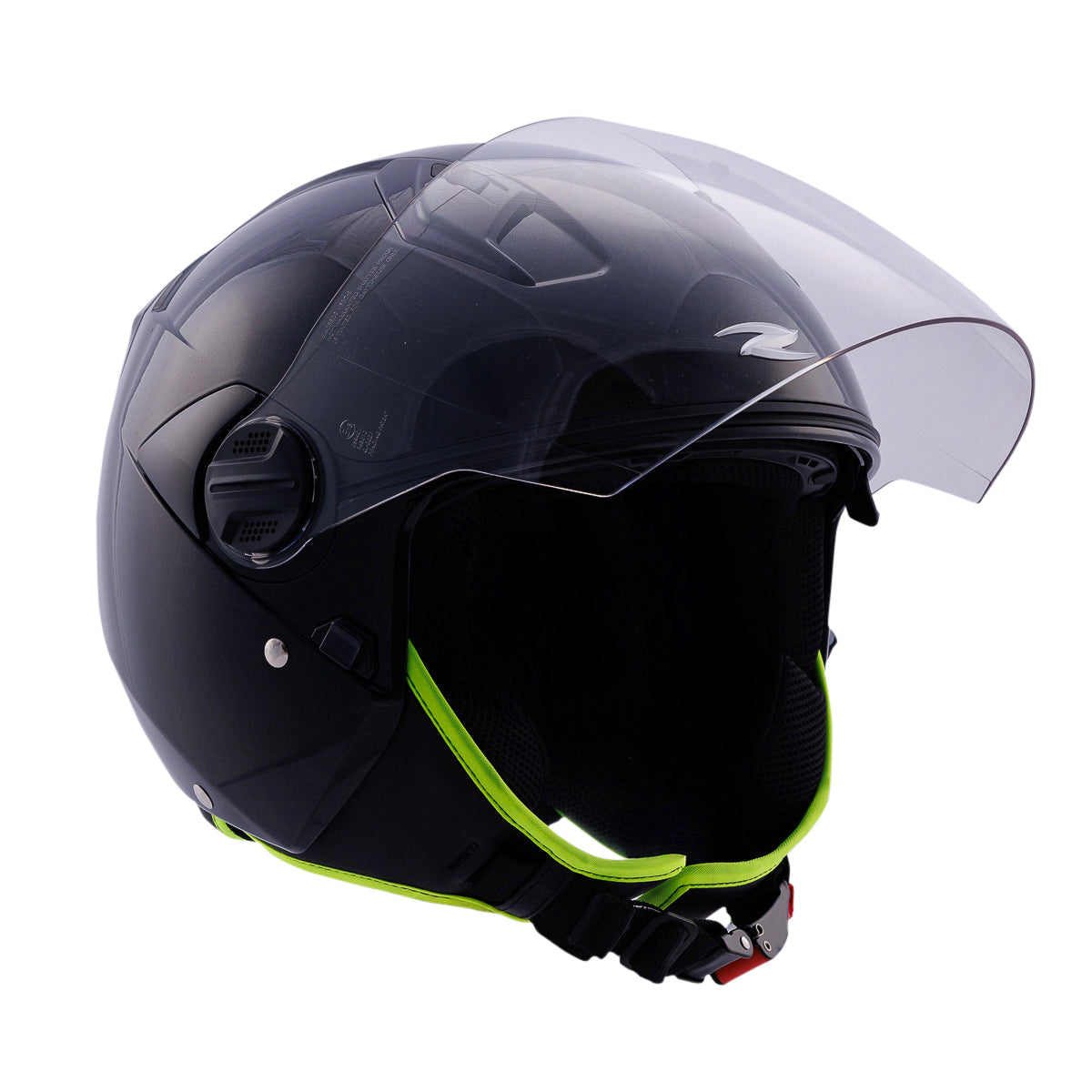 Zeus ZS-213 İnci Siyah Açık Kask