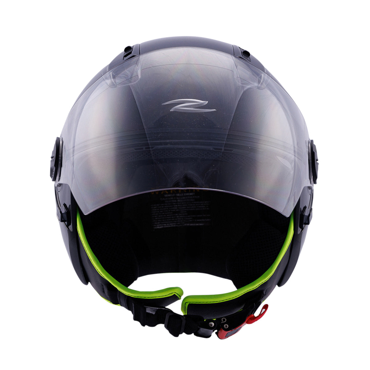 Zeus ZS-213 İnci Siyah Açık Kask
