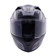 Zeus ZS-826 İnci Siyah Gümüş BK3 Kapalı Kask