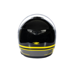 Zeus ZS-3050 BE6 Siyah Sarı Çene Açılır Kask