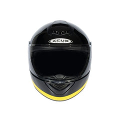 Zeus ZS-3050 BE6 Siyah Sarı Çene Açılır Kask