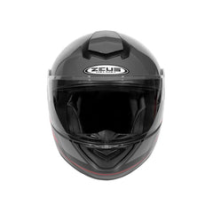Zeus ZS-3050 BE7 Gri Kırmızı Çene Açılır Kask