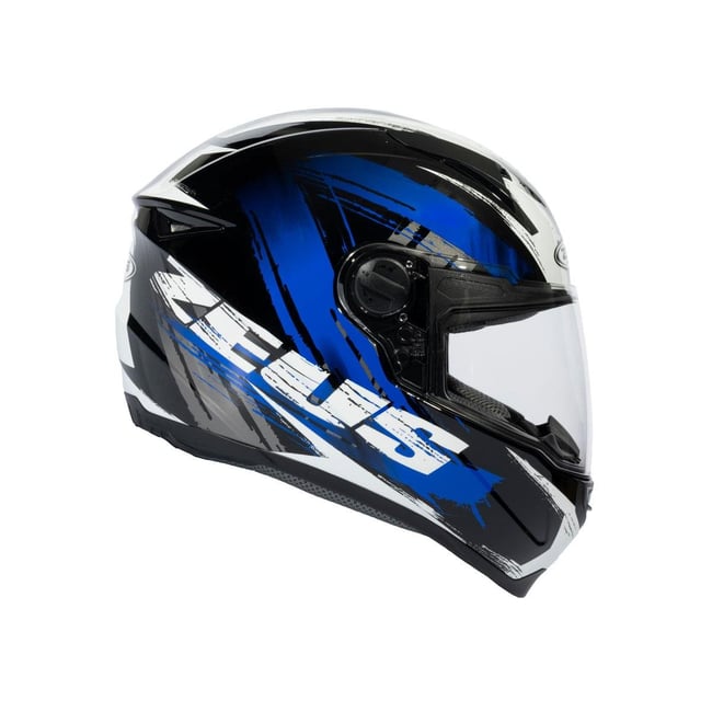 Zeus ZS-811A AL8 Siyah Mavi Kapalı Kask