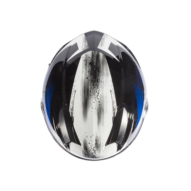 Zeus ZS-811A AL8 Siyah Mavi Kapalı Kask